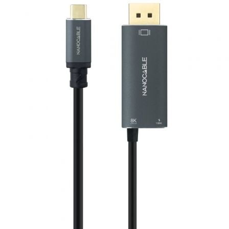 Cable Conversor Nanocable 10.15.5012/ USB Tipo-C Macho